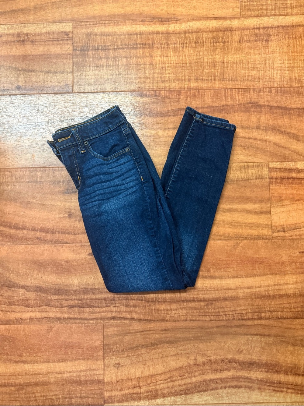 Universal Thread High Rise Dark Blue Skinny Jeans